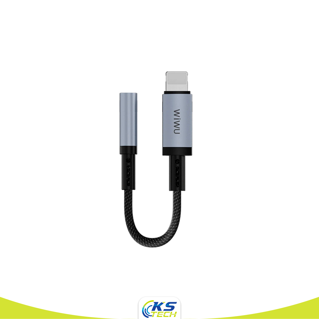 Adaptateur audio WIWU Legend USB-C vers jack 3,5 mm WI-C047T longueur 15 cm